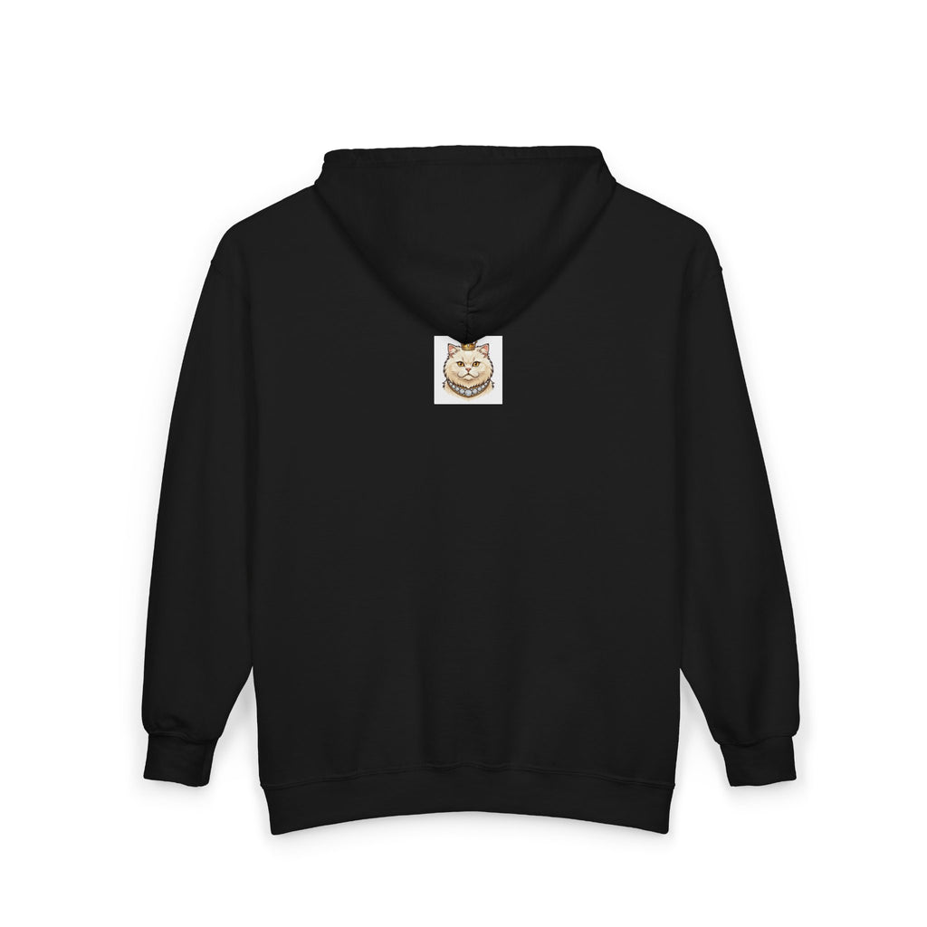 Paw Print Paradise Unisex Full Zip Hoodie – Heavy Blend Fleece Sweatshirt