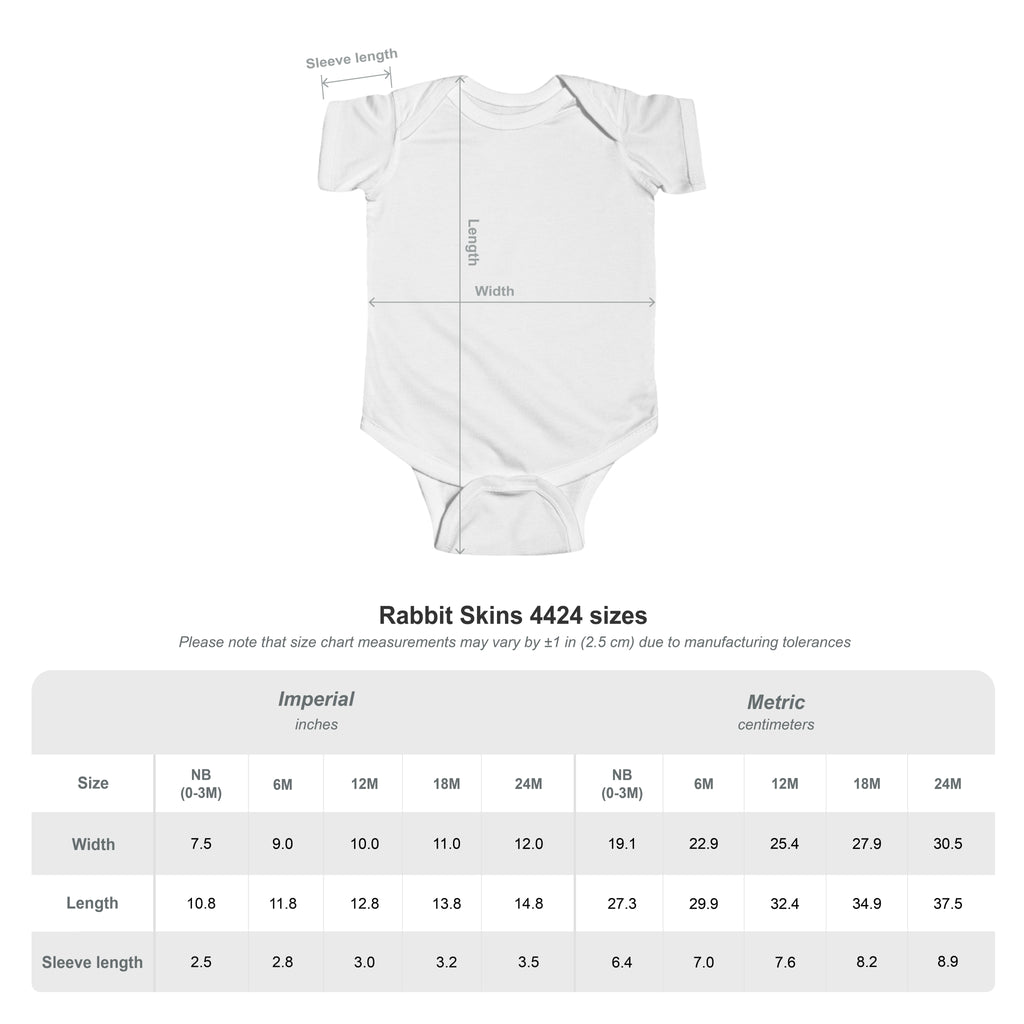 Paw Print Paradise Infant Fine Jersey Bodysuit – Soft & Cozy Baby Onesie