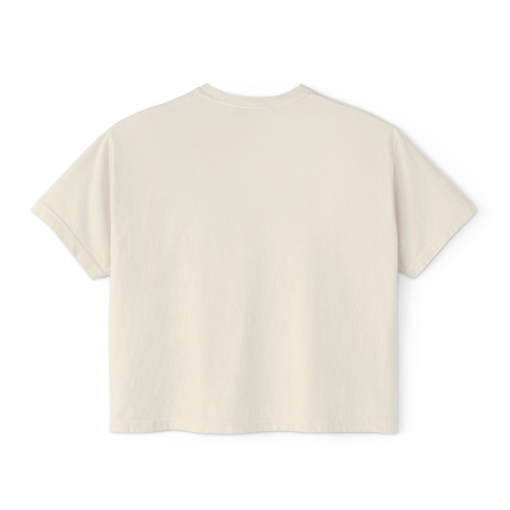 Paw Print Paradise Women's Boxy Tee – Oversized Comfort Fit T-Shirt