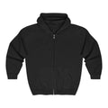 Paw Print Paradise Unisex Full Zip Hoodie – Heavy Blend Fleece Sweatshirt